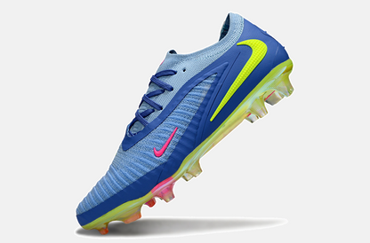 Chuteira Nike Phantom 6 Elite FG - Azul, Rosa e Verde - imagem 5