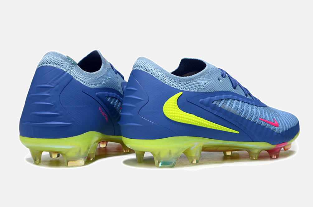 Chuteira Nike Phantom 6 Elite FG - Azul, Rosa e Verde - imagem 7