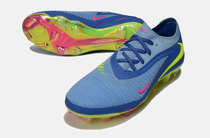 Chuteira Nike Phantom 6 Elite FG - Azul, Rosa e Verde - detalhe