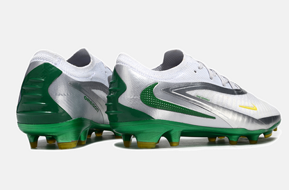 Chuteira Nike Phantom 6 Elite FG - Cinza, Prata e Verde - imagem 7