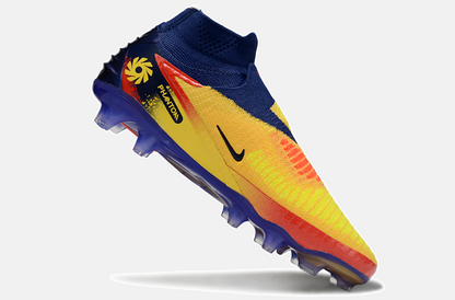 Chuteira Nike Phantom 6 Elite Edição Especial Haaland FG - Azul, Amarela e Vermelha - imagem 6