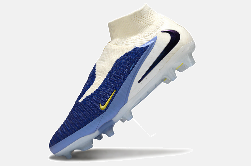 Chuteira Nike Phantom 6 Elite FG - Branca e Azul - Pack Fear Nothing - imagem 5