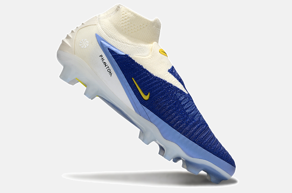 Chuteira Nike Phantom 6 Elite FG - Branca e Azul - Pack Fear Nothing - imagem 4