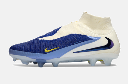 Chuteira Nike Phantom 6 Elite FG - Branca e Azul - Pack Fear Nothing - imagem 6