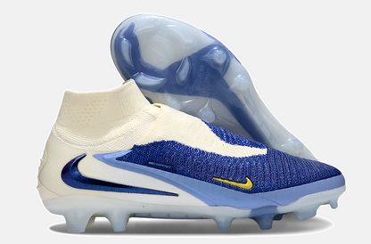 Chuteira Nike Phantom 6 Elite FG - Branca e Azul - Pack Fear Nothing - imagem 8