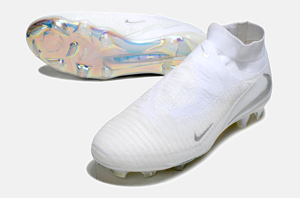 Chuteira Nike Phantom 6 Edição Especial Elite FG - Branca - detalhe
