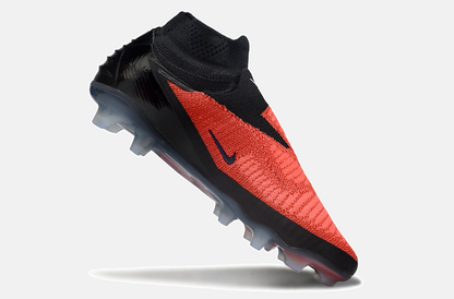 Chuteira Nike Phantom 6 Elite FG - Preta e Vermelha - imagem 6