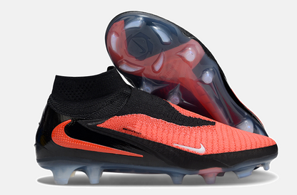 Chuteira Nike Phantom 6 Elite FG - Preta e Vermelha - imagem 8