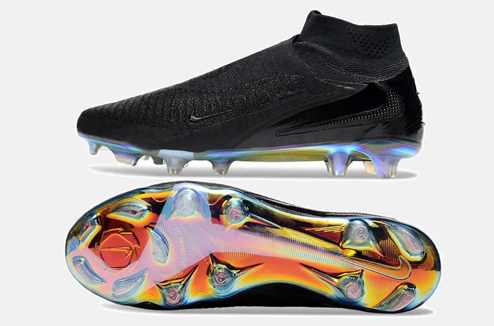 Chuteira Nike Phantom 6 Elite FG - Preta - vista traseira