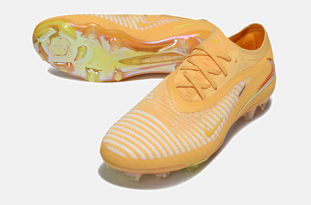 Chuteira Nike Phantom 6 Elite FG - Dourada - detalhe