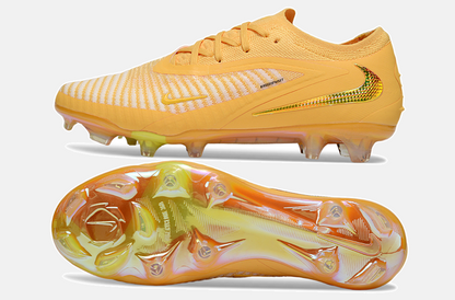 Chuteira Nike Phantom 6 Elite FG - Dourada - vista traseira