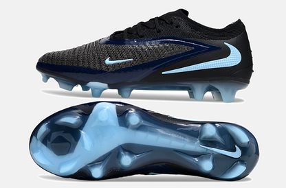 Chuteira Nike Phantom 6 Elite FG - Preta e Azul - Shadow Pack - foto 2