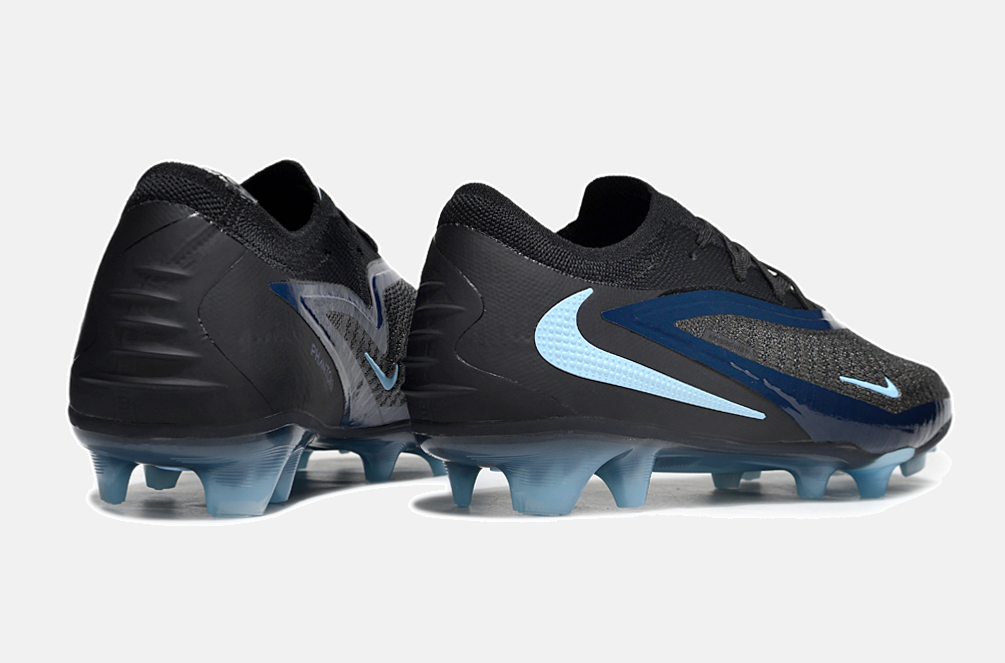 Chuteira Nike Phantom 6 Elite FG - Preta e Azul - Shadow Pack - foto 8