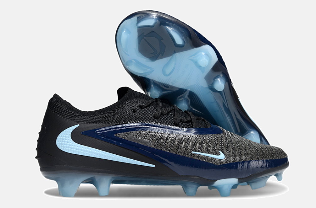 Chuteira Nike Phantom 6 Elite FG - Preta e Azul - Shadow Pack - foto 7