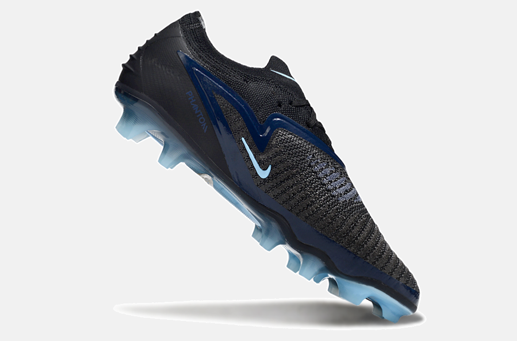 Chuteira Nike Phantom 6 Elite FG - Preta e Azul - Shadow Pack - foto 5