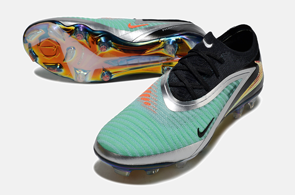 Chuteira Nike Phantom 6 Elite FG - Preta e Azul - foto 3