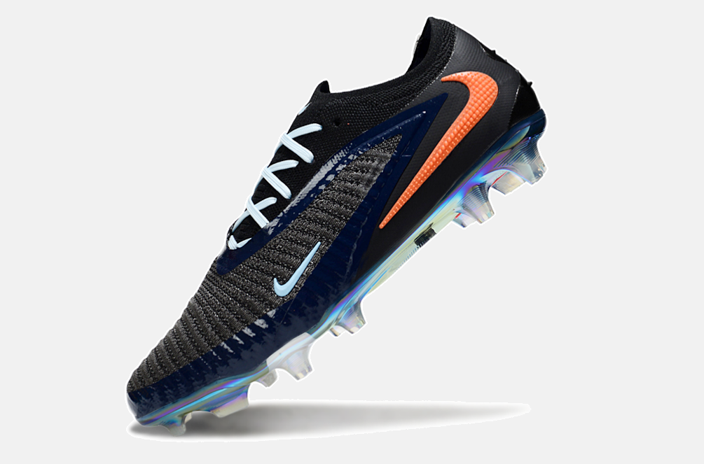 Chuteira Nike Phantom 6 Elite FG - Preta e Laranja - imagem 5