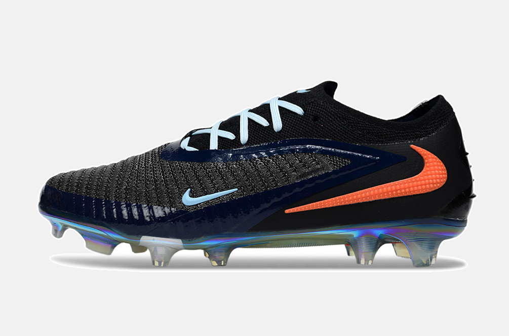 Chuteira Nike Phantom 6 Elite FG - Preta e Laranja - imagem 4