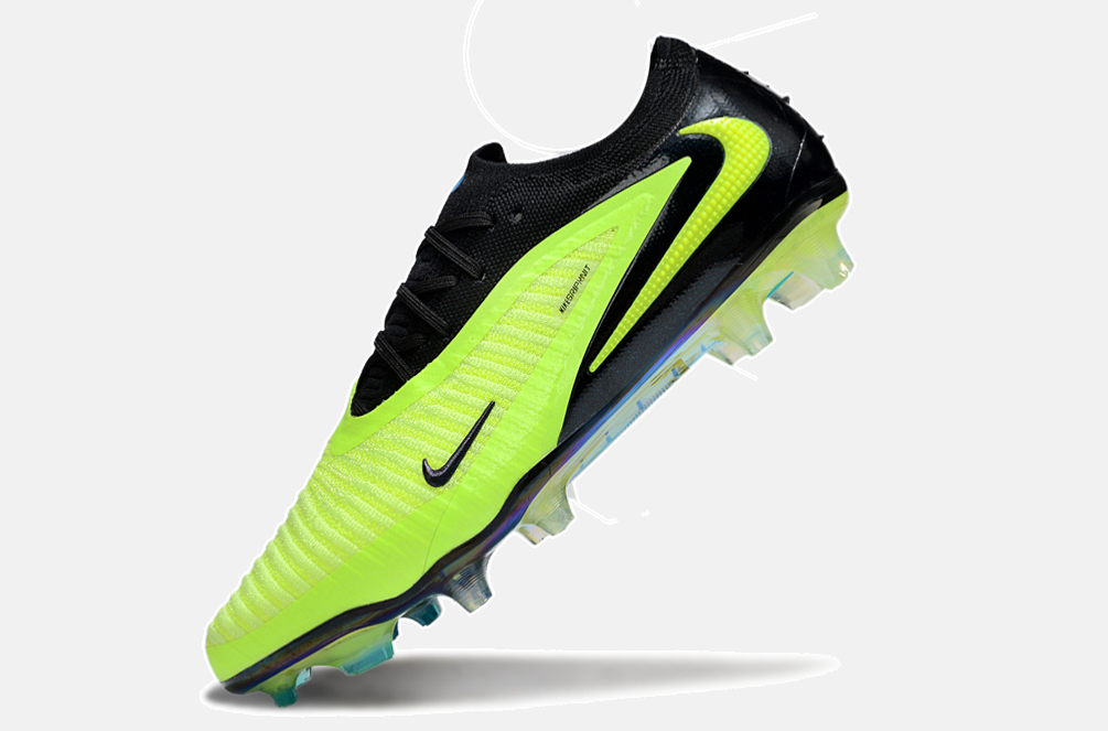 Chuteira Nike Phantom 6 Elite FG - Preta e Verde - imagem 5