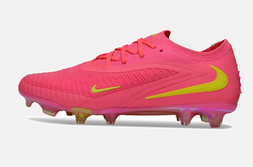 Chuteira Nike Phantom 6 Elite FG - Rosa e Verde - imagem 4