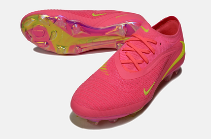 Chuteira Nike Phantom 6 Elite FG - Rosa e Verde - detalhe