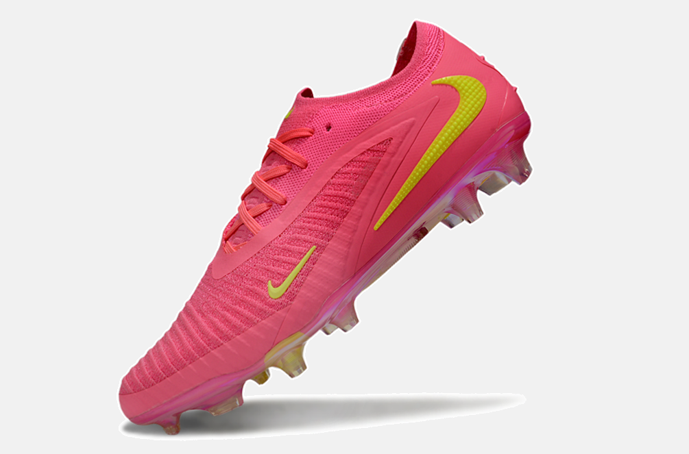 Chuteira Nike Phantom 6 Elite FG - Rosa e Verde - imagem 6