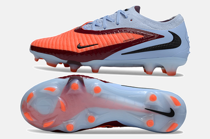 Chuteira Nike Phantom 6 Elite FG - Roxa e Laranja - Pack Scary Good - vista traseira