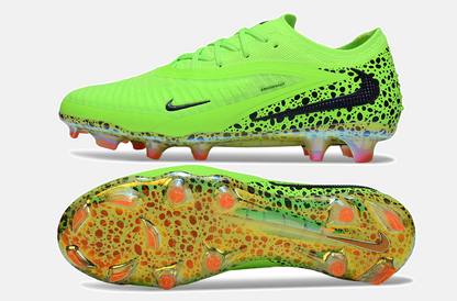 Chuteira Nike Phantom 6 Elite FG - Verde e Preta - vista traseira