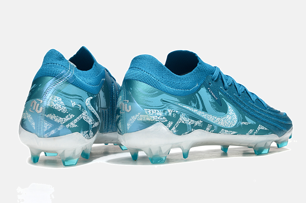Chuteira Nike Phantom GX II Edição Especial FG - Azul e Turquesa - imagem 7