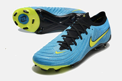 Chuteira Nike Phantom GX II FG - Azul, Verde e Preta - detalhe