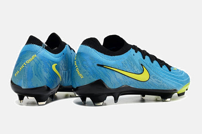 Chuteira Nike Phantom GX II FG - Azul, Verde e Preta - imagem 7