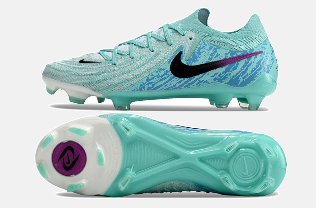 Chuteira Nike Phantom GX II FG - Azul - vista traseira