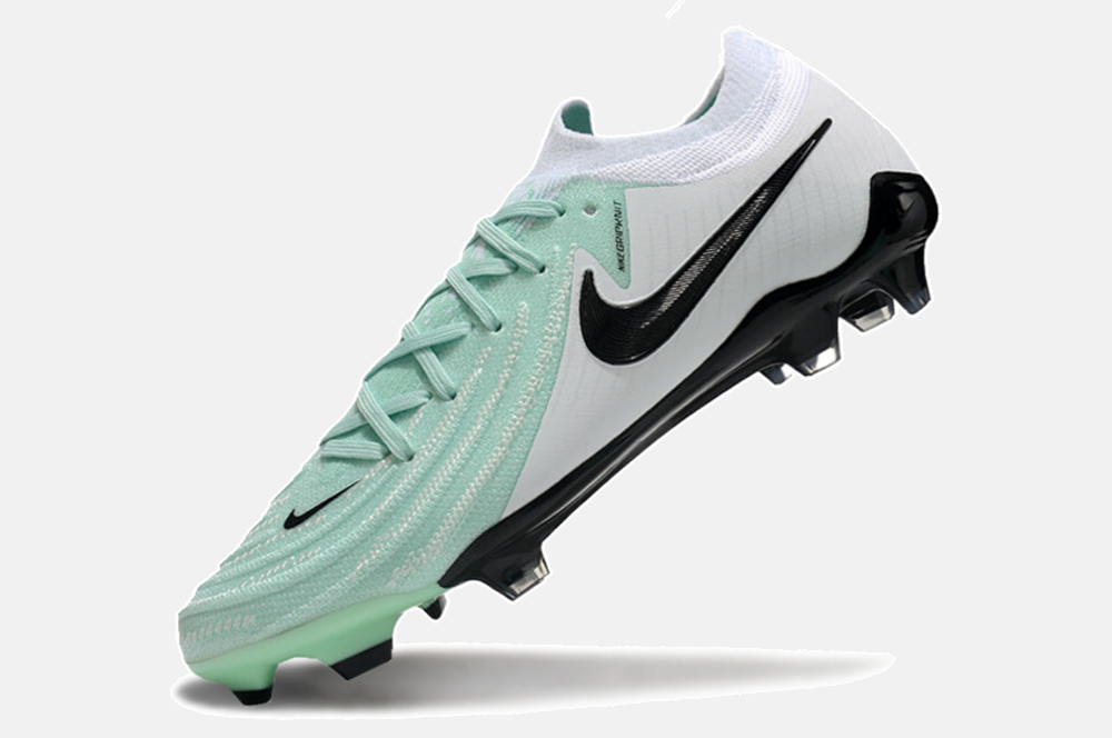 Chuteira Nike Phantom GX II FG - Branca  e Azul - imagem 5