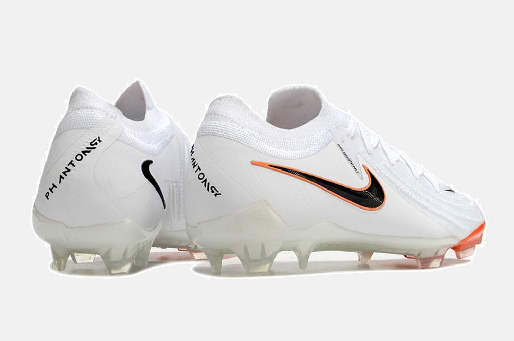 Chuteira Nike Phantom GX II FG - Branca e Laranja - imagem 7