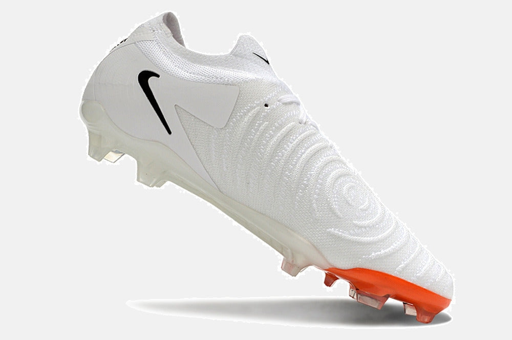 Chuteira Nike Phantom GX II FG - Branca e Laranja - imagem 6