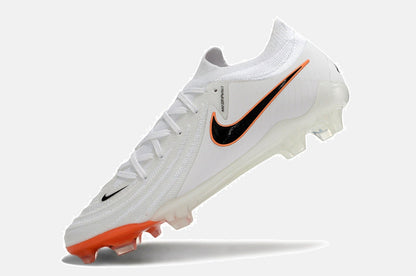 Chuteira Nike Phantom GX II FG - Branca e Laranja - imagem 5