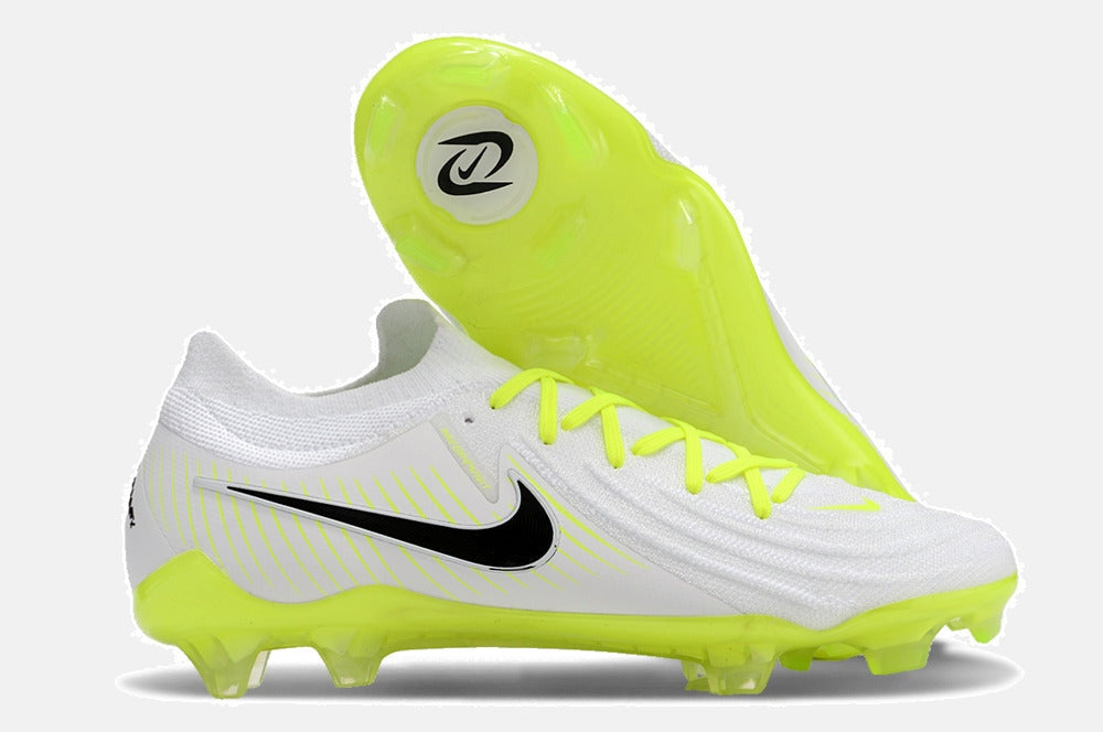 Chuteira Nike Phantom GX II FG - Branca e Verde - imagem 8
