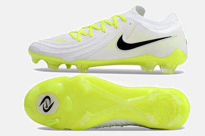Chuteira Nike Phantom GX II FG - Branca e Verde - vista traseira