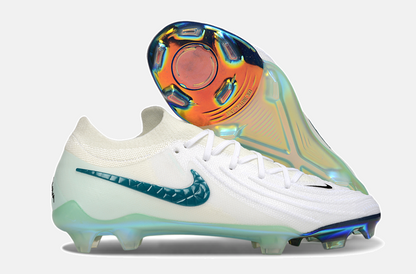 Chuteira Nike Phantom GX II Edição Especial FG - Branca e Verde - imagem 8
