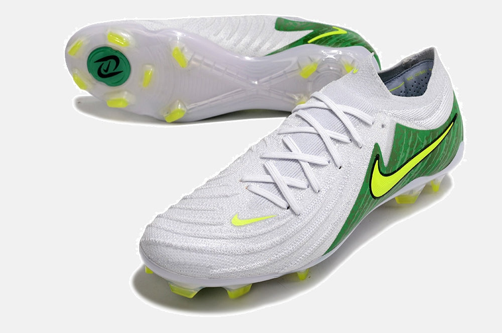 Chuteira Nike Phantom GX II FG - Branca e Verde - detalhe