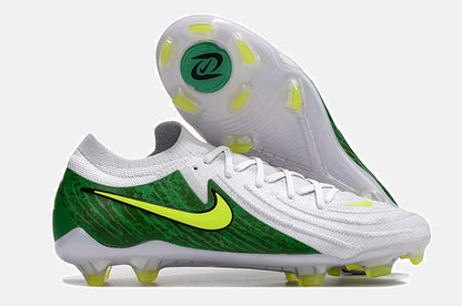 Chuteira Nike Phantom GX II FG - Branca e Verde - imagem 8
