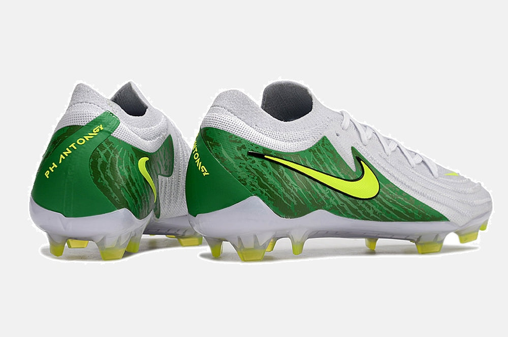 Chuteira Nike Phantom GX II FG - Branca e Verde - imagem 7