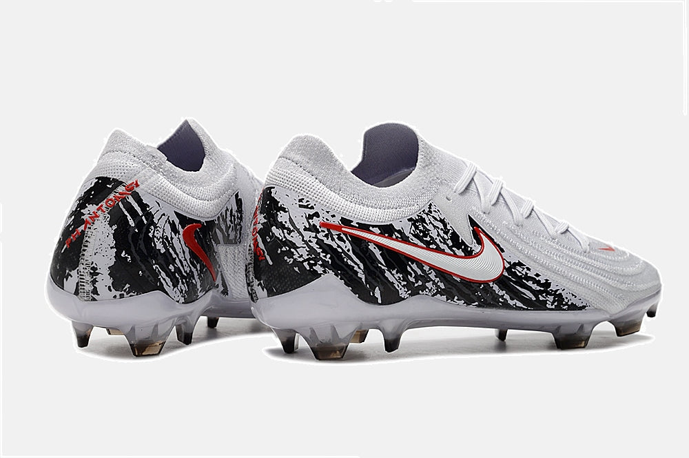 Chuteira Nike Phantom GX II FG - Branca, Preta e Vermelha - imagem 7