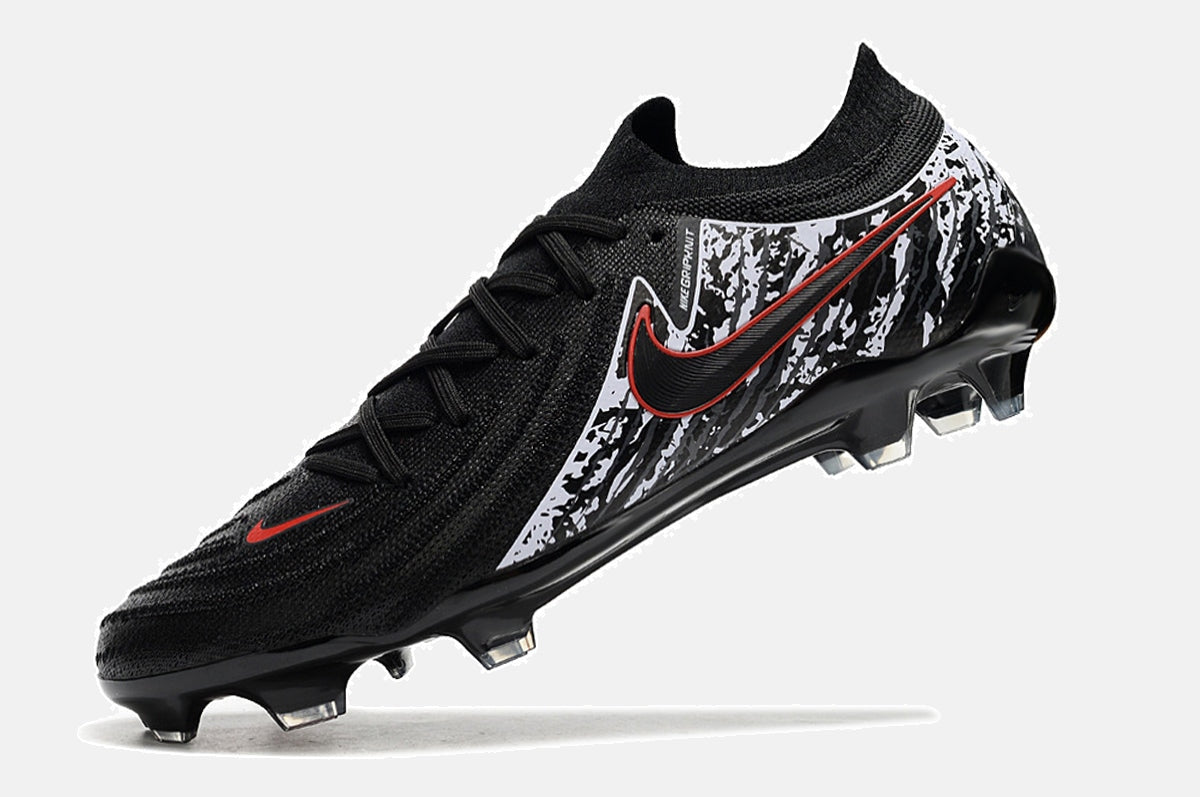 Chuteira Nike Phantom GX II FG - Preta, Branca e Vermelha - imagem 5
