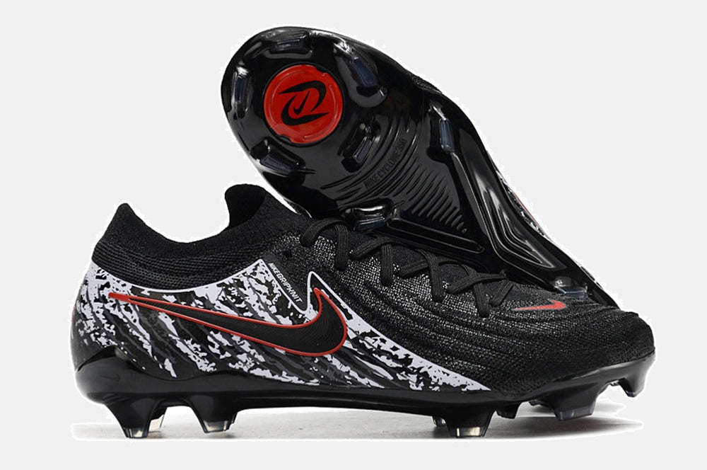 Chuteira Nike Phantom GX II FG - Preta, Branca e Vermelha - imagem 8