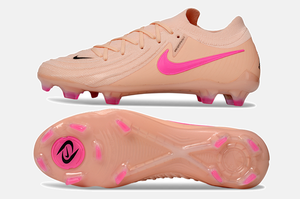 Chuteira Nike Phantom GX II FG - Rosa - vista traseira