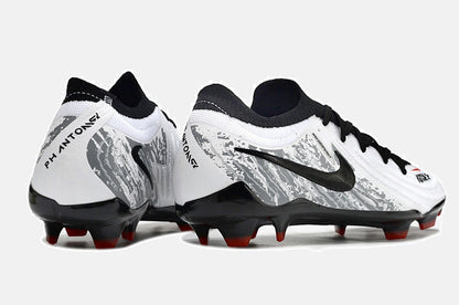 Chuteira Nike Phantom GX II Total 90 FG - Branca, Preta e Vermelha - imagem 7
