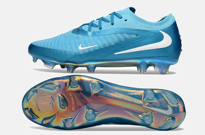 Chuteira Nike Phantom 6 Elite FG - Azul - vista traseira