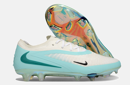 Chuteira Nike Phantom 6 Elite FG - Branco e Azul - imagem 8
