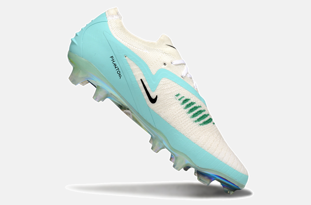 Chuteira Nike Phantom 6 Elite FG - Branco e Azul - imagem 5